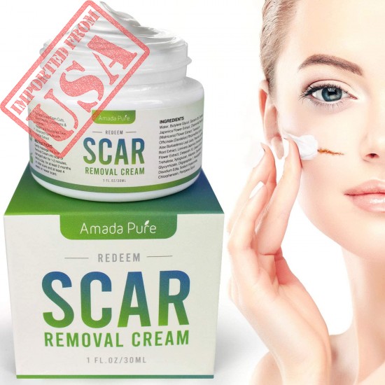 Shop Amada Pure Scar Removal Cream with Natural Herbal Extracts Formula - Effective for Old & New Scars