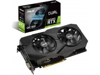 ASUS GeForce RTX 2060 Overclocked 6G GDDR6 Dual-Fan EVO Edition VR Ready HDMI DisplayPort DVI Graphics Card (DUAL-RTX2060-O6G-EVO)