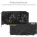 ASUS GeForce RTX 2060 Overclocked 6G GDDR6 Dual-Fan EVO Edition VR Ready HDMI DisplayPort DVI Graphics Card (DUAL-RTX2060-O6G-EVO)