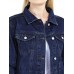 SS7 Womens Plus Size Boyfriend Fit Denim Jacket