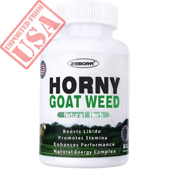 Buy Herbal Horny Goat Weed for Men & Women with L - Arginine Made in USA in Pakistan