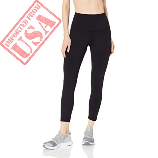 Amazon Essentials Women's Studio Sculpt High-Rise 7/8 Length Yoga Legging