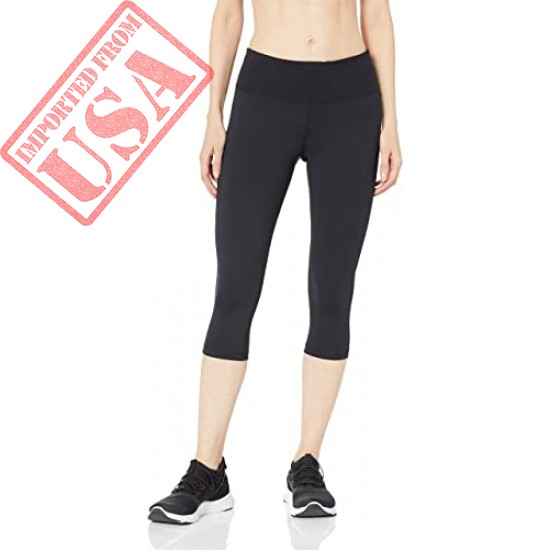 Amazon Essentials Women's Studio Sculpt Mid-Rise Capri Yoga Legging