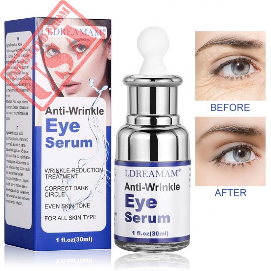 Buy Imported Anti Wrinkle Eye Serum | Dark Circles Treatment | Serum for Fine Lines, Under Eye Bags