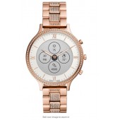 Fossil Women's Charter Hybrid Smartwatch HR with Always-On Readout Display, Heart Rate, Activity Tracking, Smartphone Notifications, Message Previews