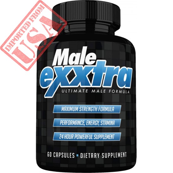 Shop Male Exxtra Ultimate Enhancing Pills - Enlargement Formula Promotes Size, Strength, Energy - Made in USA