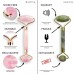 INOTKA Luxe Rose Quartz Roller With Gua Sha for Face Kit, Certified Natural Brazilian Rose Quartz, Massager for Body, Face Depuffing, Lymphatic Drainage