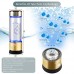 Level Up Way - Hydrogen Water Bottle Generator - New Technology Glass Water Ionizer - SPE Ionic Membrane - High Borosilicate Glass 13 Ounce