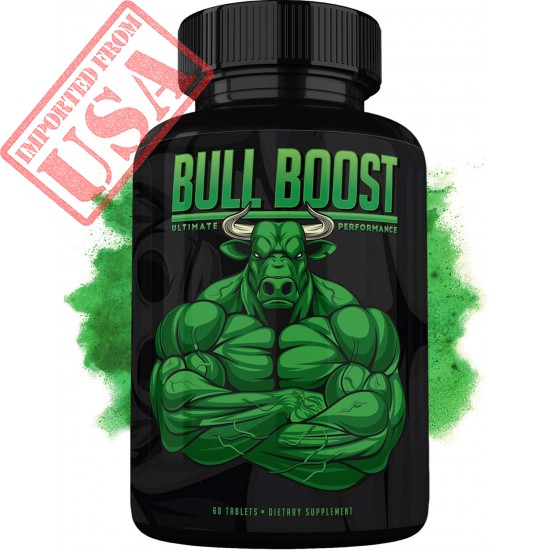 Bull Boost Male Testosterone Booster - Increase Size, Mood & Stamina - Made in USA Online in Pakistan