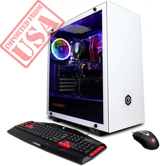 CYBERPOWERPC Gamer Master Gaming PC, AMD Ryzen 5 3600 3.6GHz, GeForce GTX 1660 6GB, 16GB DDR4, 500GB PCI-E NVMe SSD, Wi-Fi & Windows 10 Home (GMA1400A)