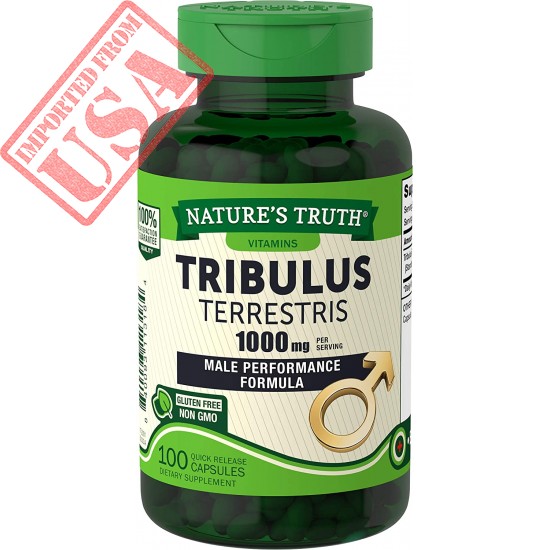 Ultra Tribulus Terrestris 1000mg | Male Performance Formula by Natures Truth Sale in Pakistan