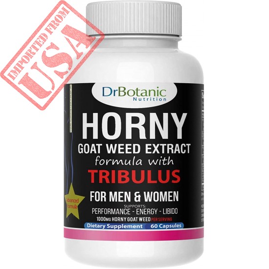 Buy DrBotanic Nutrition Male & Female Performance Booster with Horny Goat Weed Extract in Pakistan