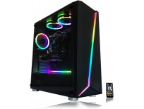 Gaming PC Desktop Computer by Alarco Intel i5 3.10GHz,8GB Ram,1TB Hard Drive,Windows 10 pro,WiFi Ready,Video Card Nvidia GTX 650 1GB, 3 RGB Fans with Remote