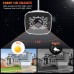 Security Camera Outdoor, 1080P WiFi Camera Surveillance Cameras, IP Camera with Two-Way Audio, IP66 Waterproof, Night Vision, Motion Detection, Activity Alert, Deterrent Alarm - iOS, Android