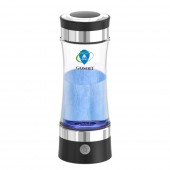 Hydrogen Water Bottle Generator with Beautiful LED Indicator,Content Up to PH of 7.5-9.0 Hydrogen Water Generator, Hydrogen Water Maker with SPE Membrane for Sports and Travel