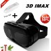 Virtual Reality Headset, 3D VR Goggles w/ Remote Controller[Gift] 3D Movies Video Games Viewer for iPhone 11 Pro XR XS X 8 7 6S 6 Plus Samsung S10 S9 S8 S7 S6 Edge + BLU A4 R2+ etc, Black VR Glasses