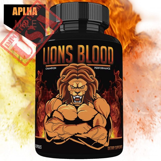 High Quality Lions Blood Herbal Male Enhancement Pills - Best Performance Supplement for Men USA Made Sale in Pakistan