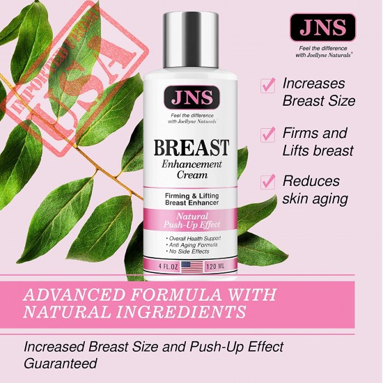 Breast Enhancement Cream - Powerful Lifting & Plumping Formula for Breast Growth & Enlargement - Upsize Cream Made in USA for Bust Increase & Pump Up Breast - Natural Bust Enhancement