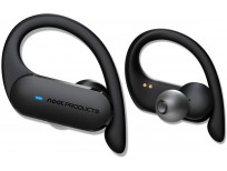 Noot Products NP30T - True Wireless Earbuds with Ear Hooks - Bluetooth 5.0 - Total Battery 27 Hours - Noise Isolation - Microphone - Volume/Touch Control - for Sport, Running, Workout, Voice Calls