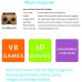 Cardboard VR by IHUAQI 2 Pack with Headstrap Fully Assembled Compatible with Android and iPhone Up to 6 inch Including Comfortable Nose Foam and Forehead Pad