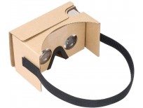 Cardboard VR by IHUAQI 2 Pack with Headstrap Fully Assembled Compatible with Android and iPhone Up to 6 inch Including Comfortable Nose Foam and Forehead Pad