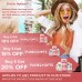 Buy Premium Hair Vitamins Supplement - Gummy Vitamins w/ Biotin, Folic Acid, Vitamins A & D - Supports Faster Hair Growth , Skin, and Nails - 60 Non-GMO Berry Flavored Gummies