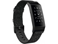 Fitbit Charge 4 Special Edition Fitness and Activity Tracker with Built-in GPS, Heart Rate, Sleep & Swim Tracking, Black/Granite Reflective, One Size (S &L Bands Included)