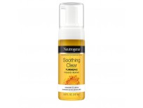 Neutrogena Soothing Clear Calming Mousse Facial Cleanser with Soothing & Calming Turmeric, Gentle Face Wash for Acne-Prone Skin, Paraben-Free, Oil-Free, Not Tested on Animals