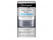 Neutrogena Rapid Wrinkle Repair Retinol Regenerating Face Cream & Hyaluronic Acid Anti-Wrinkle Face Moisturizer, Neck Cream, with Hyaluronic Acid & Retinol, Travel