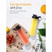 SHARDOR Personal Blender, Smoothie Blender with 2 BPA-Free Portable 20oz Travel Cups for Juice Shakes, Smoothies, Food Prep, 300W, Silver