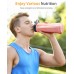 SHARDOR Personal Blender, Smoothie Blender with 2 BPA-Free Portable 20oz Travel Cups for Juice Shakes, Smoothies, Food Prep, 300W, Silver