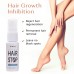 Hair Inhibitor Spary Non-Irritating Painless Hair Inhibitor Spray for Women and Men