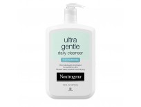 Neutrogena Ultra Gentle Daily Facial Cleanser for Sensitive Skin, Oil-Free, Soap-Free, Hypoallergenic & Non-Comedogenic Foaming Face Wash to Remove Dirt, Makeup & Impurities