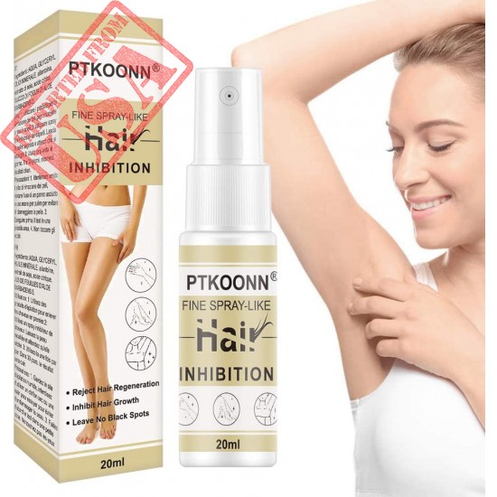 Hair Inhibitor,Hair Growth Stop Spray,Hair Removal Spray,Painless Stop Hair Spray for Men and Women,for Face,Underarm,Arm,Leg,Back