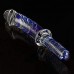 Ultra-Smooth Double-Ended Huge Crystal Glass with Spiral Ergonomic Design Upscale Crystal for Women Men CFDE058
