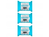 Neutrogena Hydrating Makeup Remover Face Wipes, Pre-Moistened Facial Cleansing Towelettes to Condition Skin & Remove Dirt, Oil, Makeup & Waterproof Mascara, Alcohol-Free