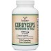 Cordyceps Capsules (Cordyceps Sinensis Mushroom Extract) 210 Count, 3.5 Month Supply, 1,000MG (7% Polysaccharides with Alpha and Beta Glucans) Cardiovascular and Aging Support by Double Wood