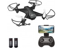 tech rc Mini Drone with Camera FPV Live Video Wifi Quadcopter, Easy Control with Headless Mode, Altitude Hold, Long Flight Time with 2 Batteries, App Control Available Toy Drone for Kids and Beginners