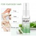 Hair Inhibitor, Hair Removal Spray, Painless Hair Stop Spray, Permanent Hair Removal Spray, for Men ＆ Women Underarm, Arm, Leg, Bikini, Whole Body