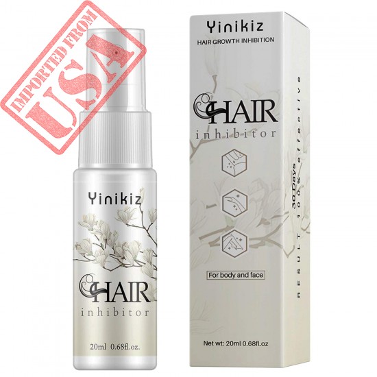 Hair Inhibitor, Hair Growth Inhibitor Spray for Face, Arm, Leg, Armpit , Apply after Hair Removal, Non-Irritating and Painless