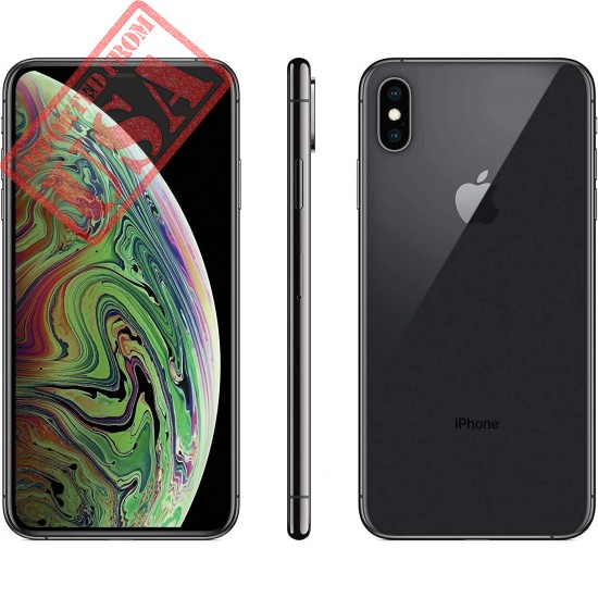 Apple iPhone XS Max, 256GB, Space Gray - Fully Unlocked (Renewed Premium)