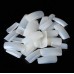 500 Pcs False Acrylic nails Full Cover French Artificial Nails Tip 10 Sizes with Box (natural)