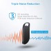 64GB Keychain Voice Recorder, Vandlion Voice Activated Recorder with Triple Noise Reduction, Small Audio Recorder for Lecture, Interview, Meeting and More