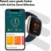 Fitbit Versa 3 Health & Fitness Smartwatch with GPS, 24/7 Heart Rate, Alexa Built-in, 6+ Days Battery, Midnight Blue/Gold, One Size (S & L Bands Included)