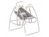 Dream On Me Sway 2in1 Cradling Swing & Rocker, Grey