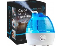 AquaOasis™ Cool Mist Humidifier {2.2L Water Tank} Quiet Ultrasonic Humidifiers for Bedroom & Large room - Adjustable -360° Rotation Nozzle, Auto-Shut Off, Humidifiers for Babies Nursery & Whole House