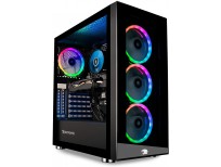 iBUYPOWER Gaming PC Computer Desktop Element MR 9320 (Intel i7-10700F 2.9GHz, NVIDIA GTX 1660 Ti 6GB, 16GB DDR4 RAM, 240GB SSD, 1TB HDD, Wi-Fi Ready, Windows 10 Home) , Black