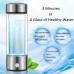 DQXY Mother's Day Mugs Portable Hydrogen Water Bottle Water Ions Generator Rechargeable Hydrogen Water Generator Glass Cup for Home Travel