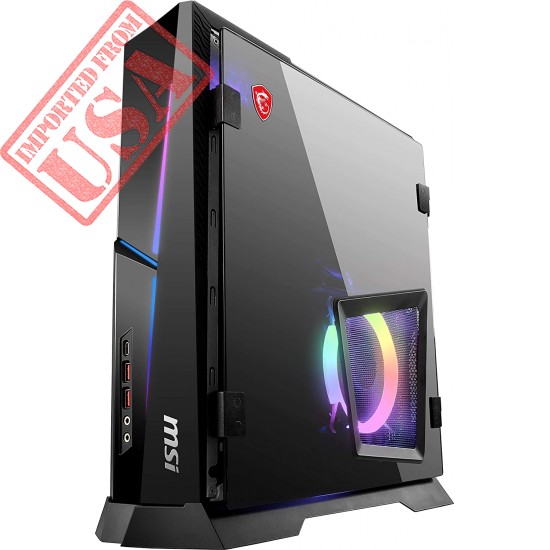 MSI MPG Trident AS 10SC-1208US SFF Gaming Desktop, Intel Core i7-10700F, GeForce RTX 2060 Super, 16GB Memory, 1TB SSD, WiFi 6, USB Type-C, Windows 10 Home, Black