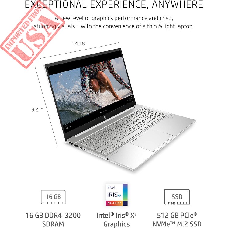  HP 15 Laptop, 11th Gen Intel Core i5-1135G7 Processor, 8 GB  RAM, 256 GB SSD Storage, 15.6” Full HD IPS Display, Windows 10 Home, HP  Fast Charge, Lightweight Design (15-dy2021nr, 2020) : Electronics